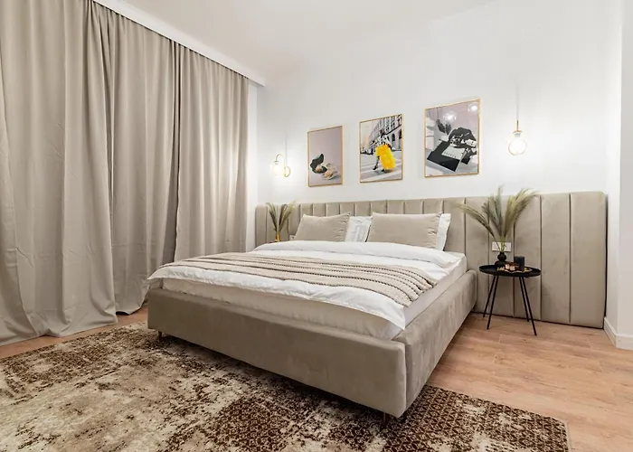 Appartement Square Haven B W Balcony Boekarest